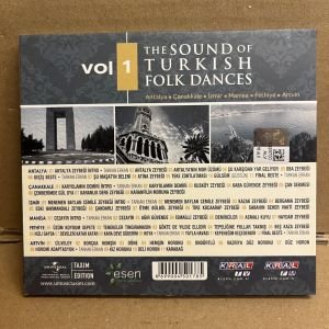 THE SOUND OF TURKISH FOLK DANCES VOL 1 BY TARKAN ERKAN (2013) - CD 2.EL