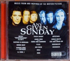 ANY GIVEN SUNDAY SOUNDTRACK / MISSY ELLIOTT, MOBB DEEP, LL KOOL J, HOLE, DMX, GODSMACK (2000) CD 2.EL
