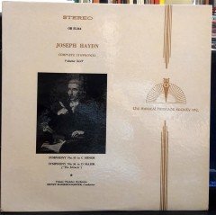 HAYDN: SYMPHONY NO.95 & 96, ERNST MAERZENDORFER - PLAK 2.EL