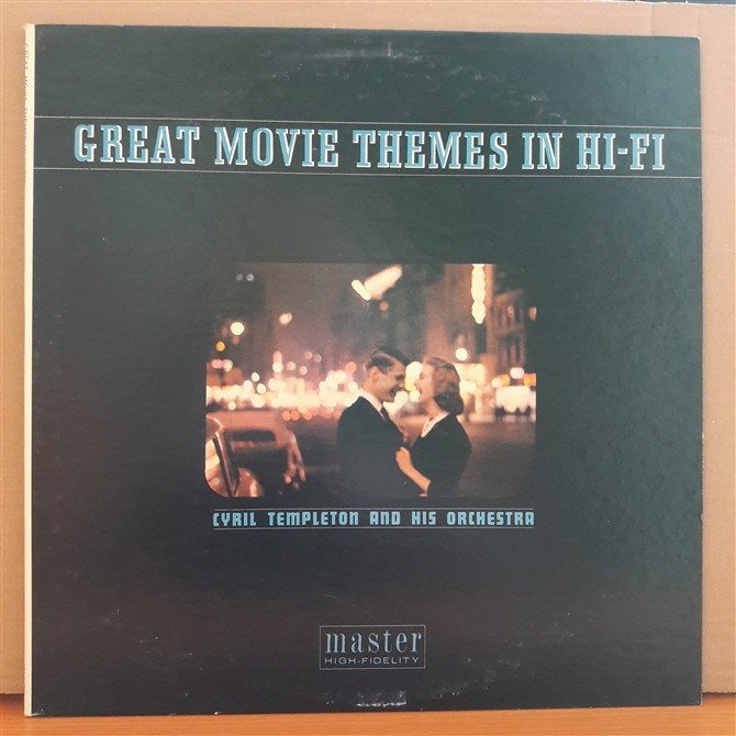 GREAT MOVIE THEMES IN HI-FI - CYRIL TEMPLETON - LP 2.EL PLAK