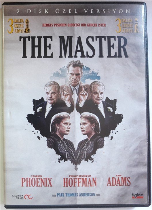 THE MASTER - JOAQUIN PHOENIX - PHILIP SEYMOUR HOFFMAN - AMY ADAMS - PAUL THOMAS ANDERSON - 2DVD 2.EL