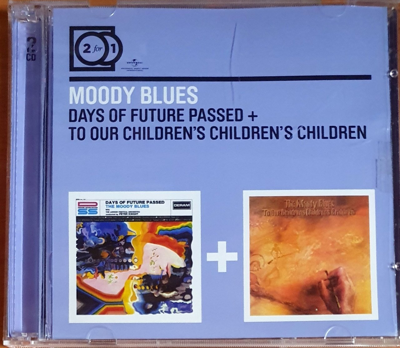MOODY BLUES - DAYS OF FUTURE PASSED + TO OUR CHILDREN'S CHILDREN (2012) - 2CD 2.EL