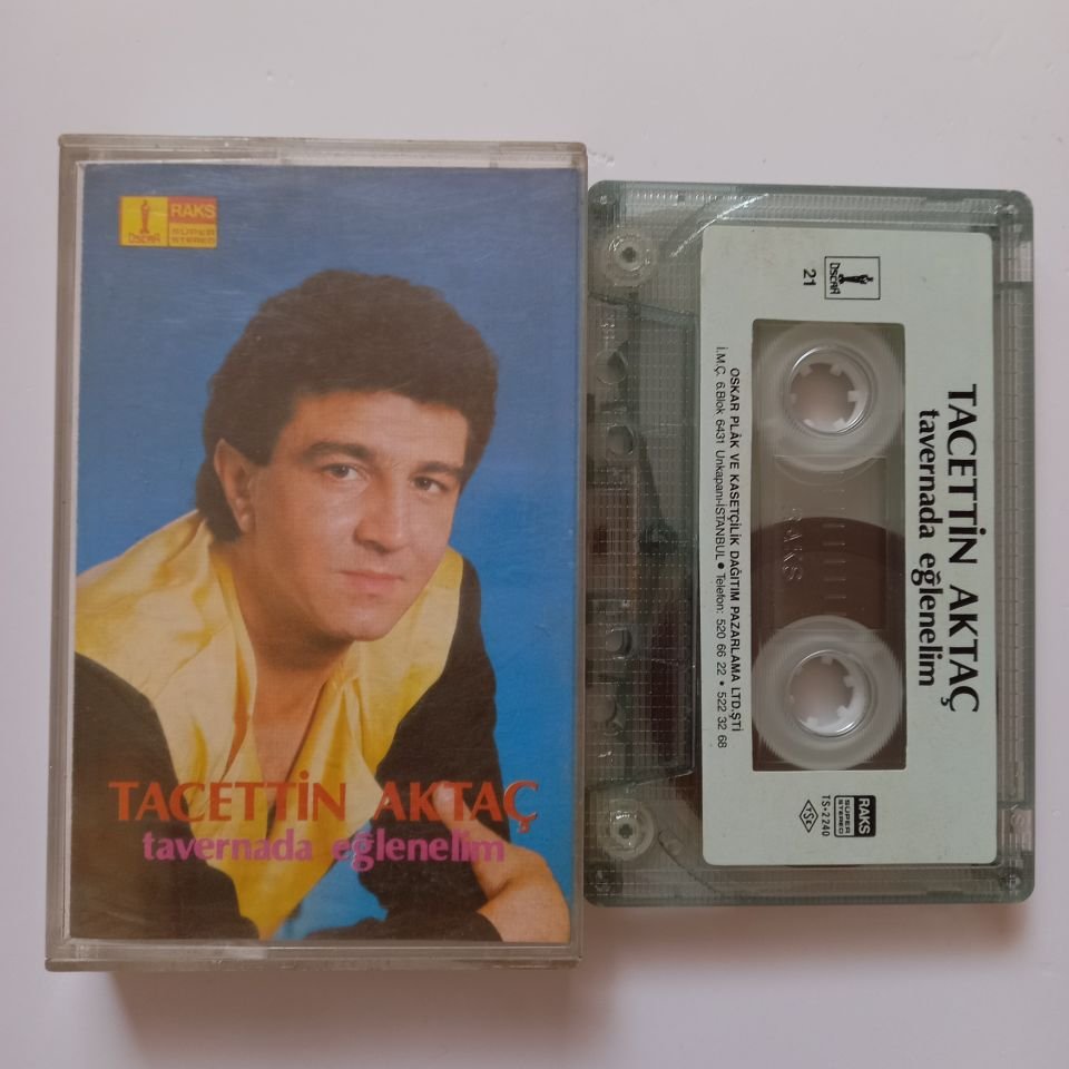 TACETTİN AKTAÇ - TAVERNADA EĞLENELİM - KASET 2.EL