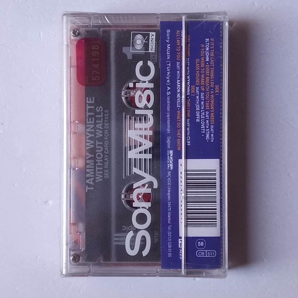 TAMMY WYNETTE - WITHOUT WALLS (1995) - KASET SIFIR