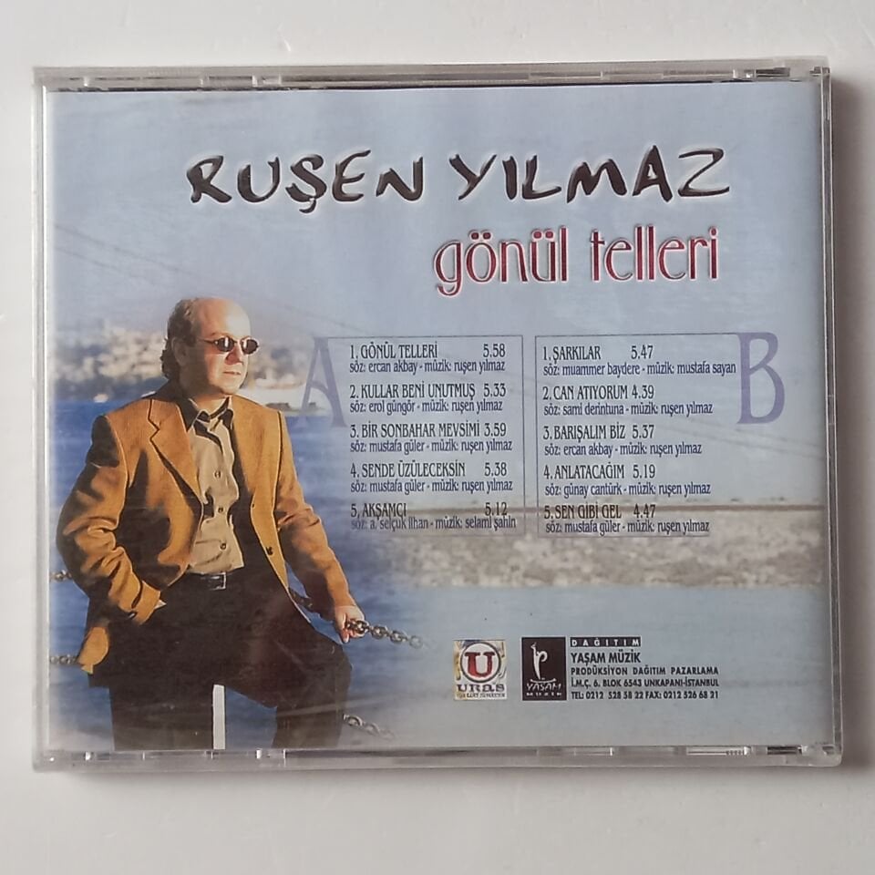 RUŞEN YILMAZ - GÖNÜL TELLERİ - CD AMBALAJINDA SIFIR