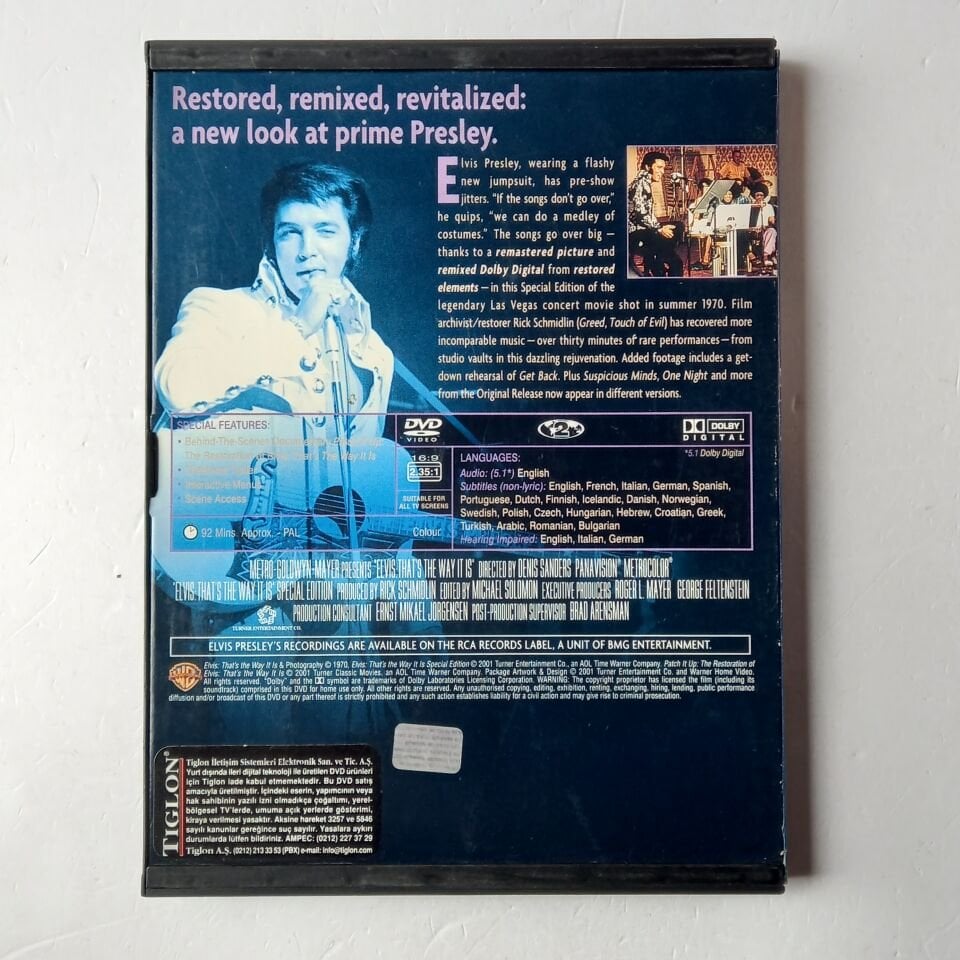 ELVIS: THATS THE WAY IT ITS / SPECIAL EDITION - DVD 2.EL