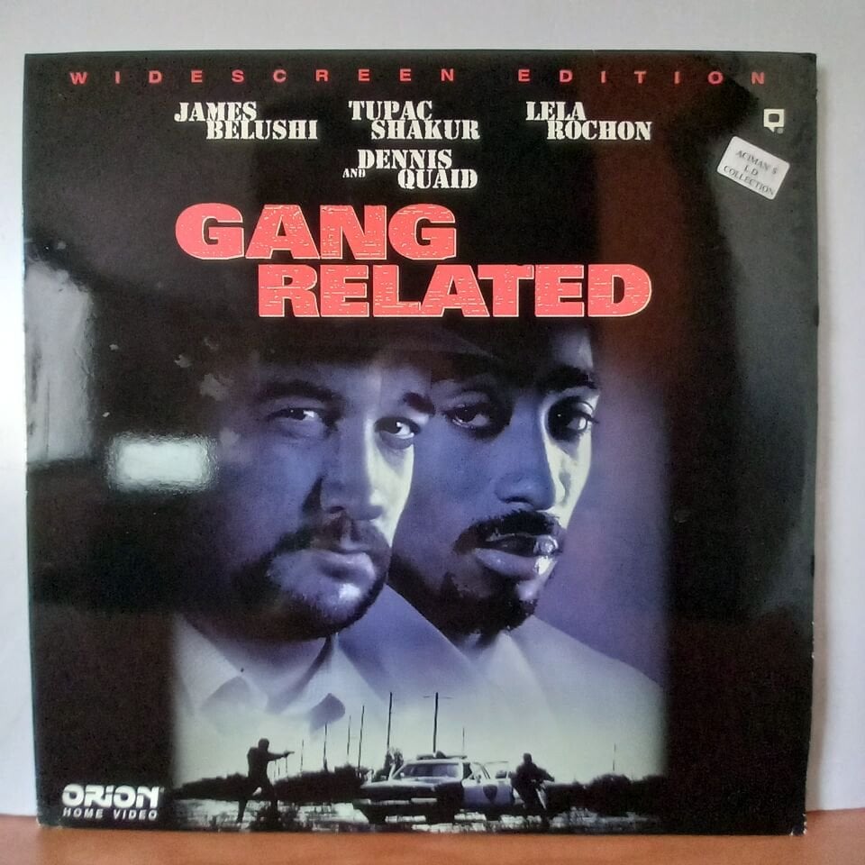 GANG RELATED / JAMES BELUSHI, TUPAC SHAKUR (1997) - 2.EL LASERDISC
