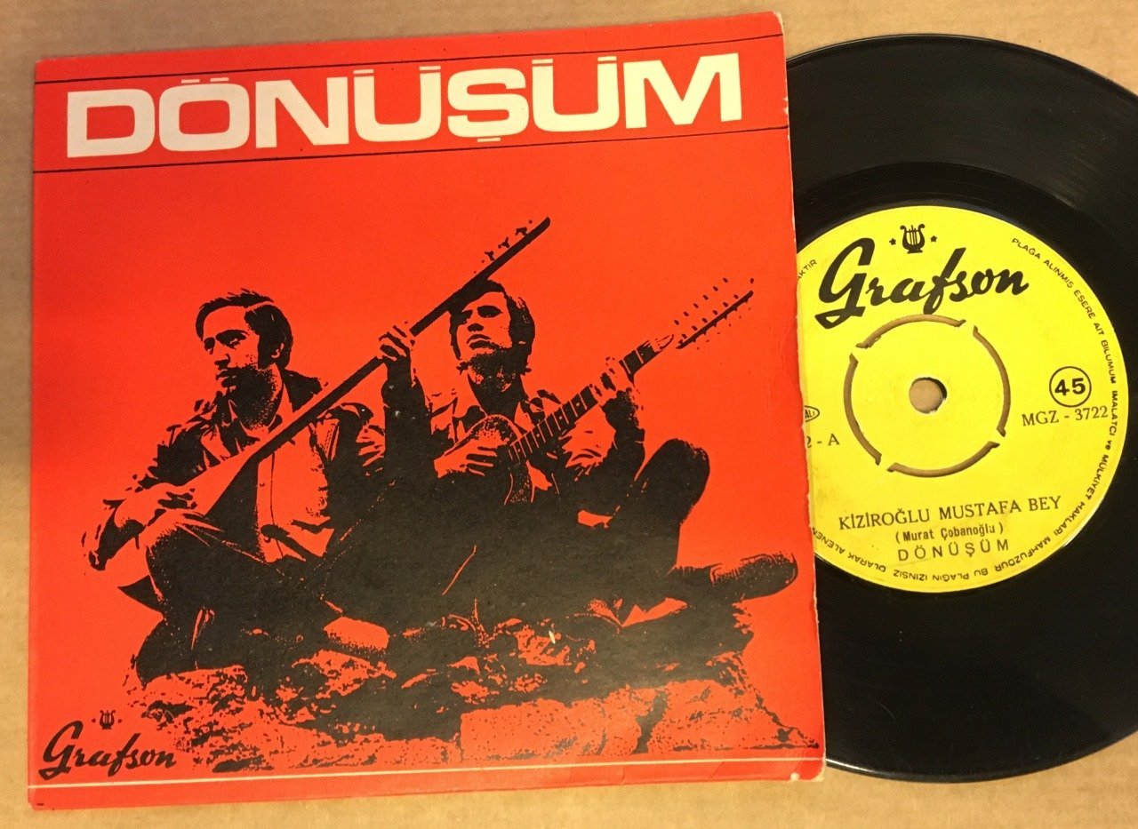 DÖNÜŞÜM - KİZİROĞLU MUSTAFA / HAVADA BULUT YOK HALİT KAKINÇ 7'' 45 DEVİR