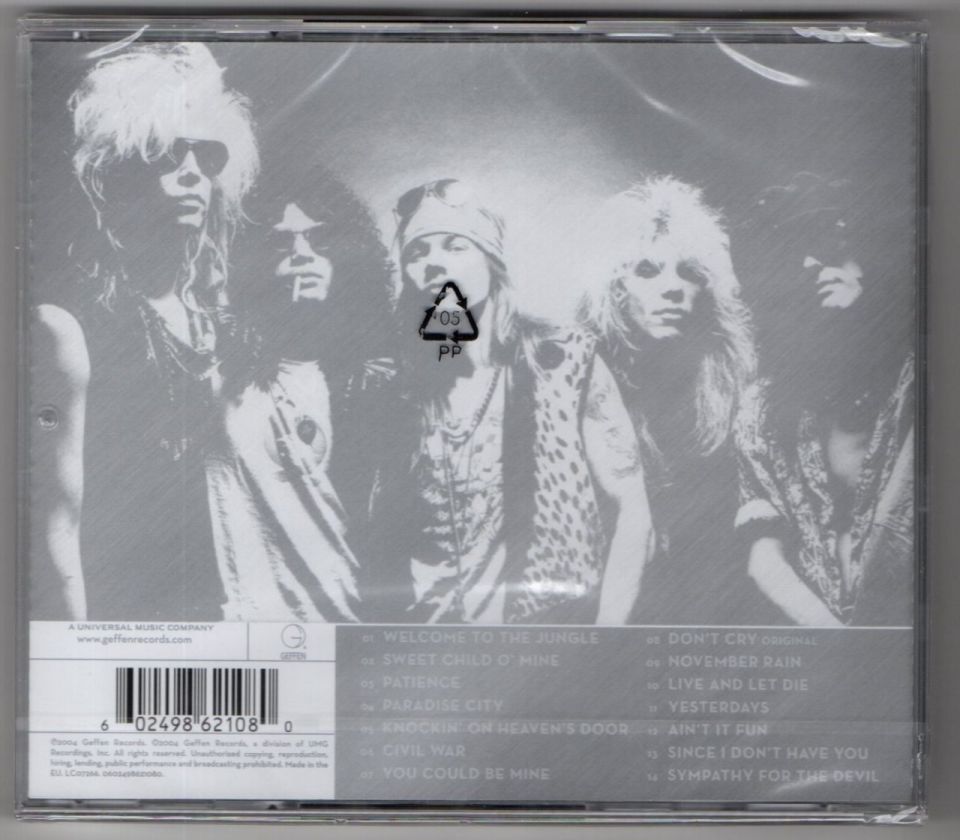 GUNS N' ROSES - GREATEST HITS (2004) - CD SIFIR