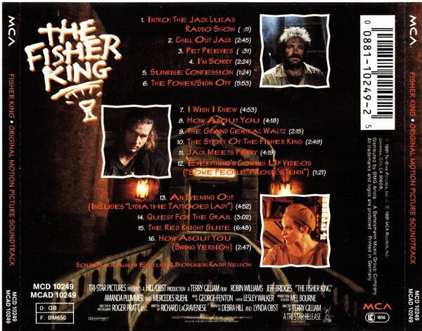 THE FISHER KING / ORIGINAL MOTION PICTURE SOUNDTRACK (1991) - CD AMBALAJINDA SIFIR