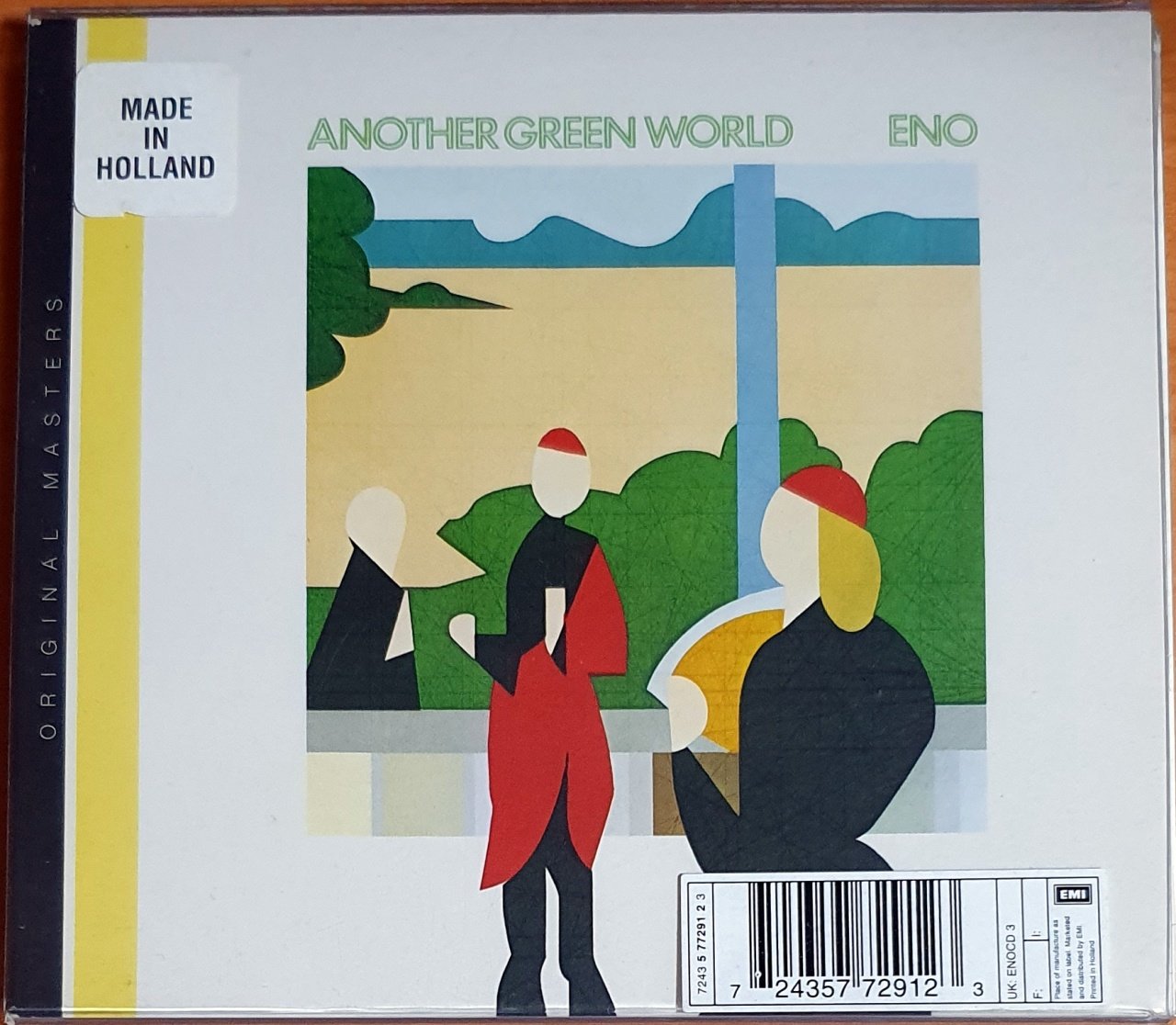 BRIAN ENO - ANOTHER GREEN WORLD (1975) - CD 2004 REMASTERED EMI REISSUE 2.EL