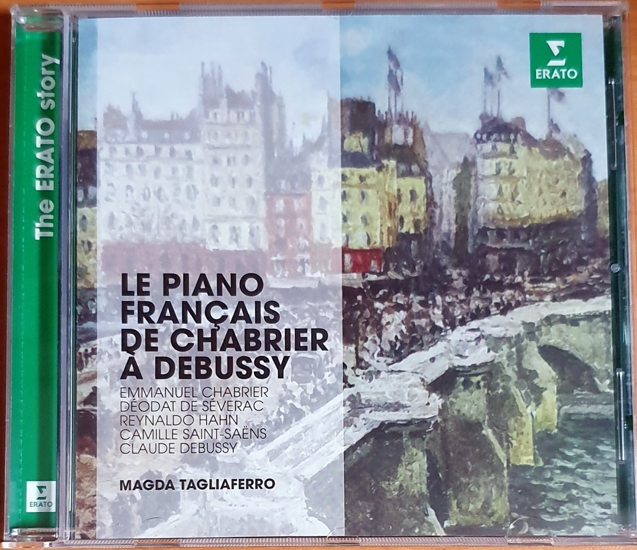 LE PIANO FRANÇAIS DE CHABRIER A DEBUSSY / MAGDA TAGLIAFERRO (2014) - CD ERATO 2.EL