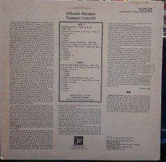 VIRTUOSO BAROQUE TRUMPET CONCERTI, TELEMANN, NERUDA, ENDLER&MOLTER, WOLFGANG BASCH - PLAK 2.EL