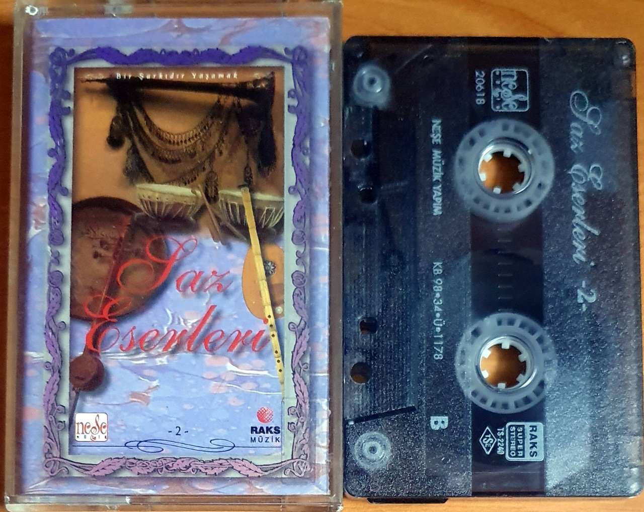 SAZ ESERLERİ 2 (1998) - KASET 2.EL