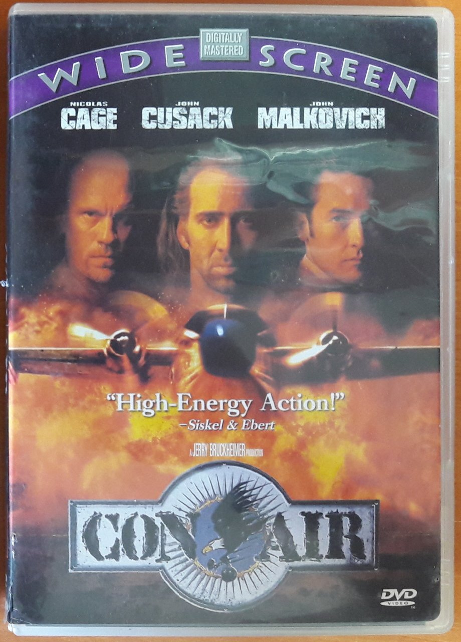 CON AIR - NICOLAS CAGE - JOHN CUSACK - DVD 2.EL 1. BÖLGE TR ALTYAZI YOKTUR