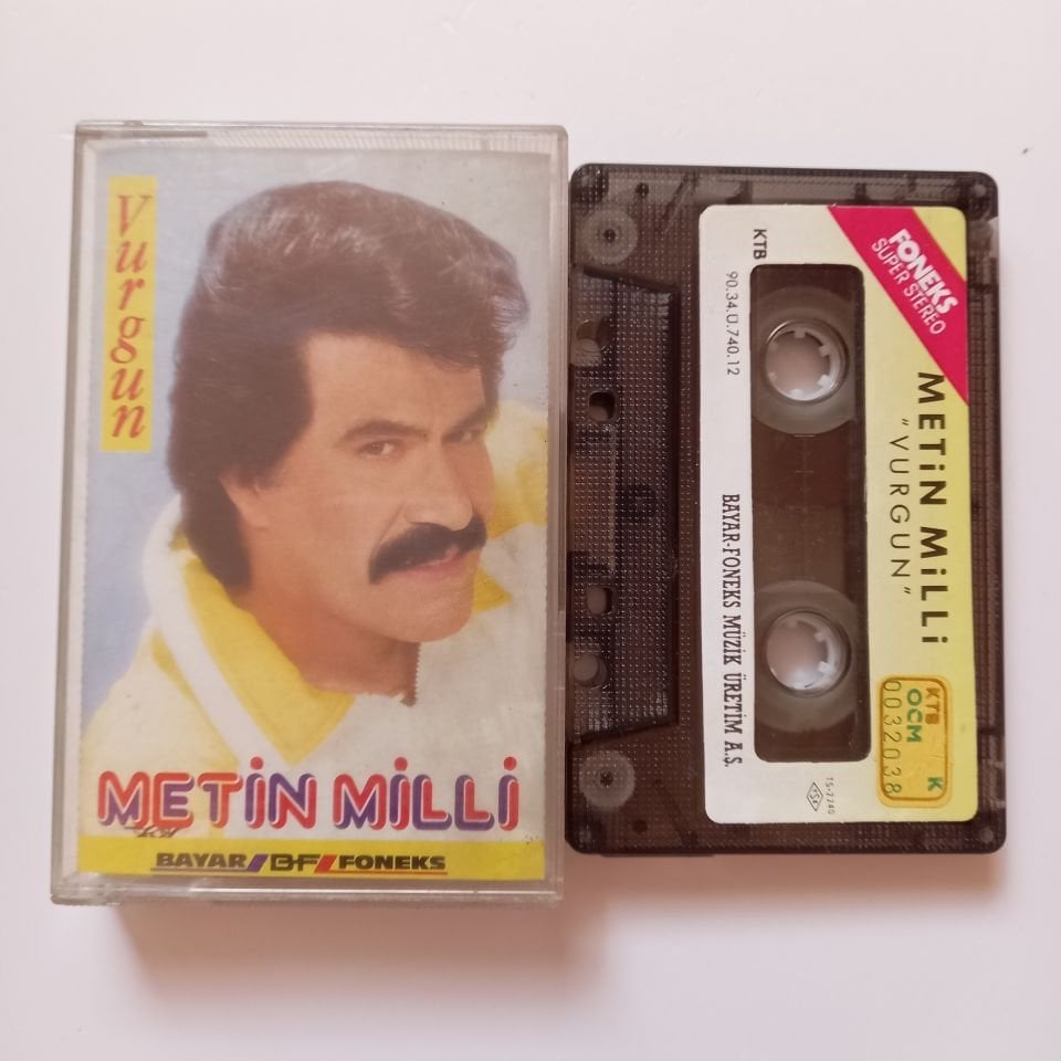METİN MİLLİ - VURGUN (1990) - KASET 2.EL