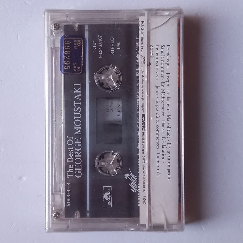 THE BEST OF GEORGES MOUSTAKI (1993) - KASET SIFIR