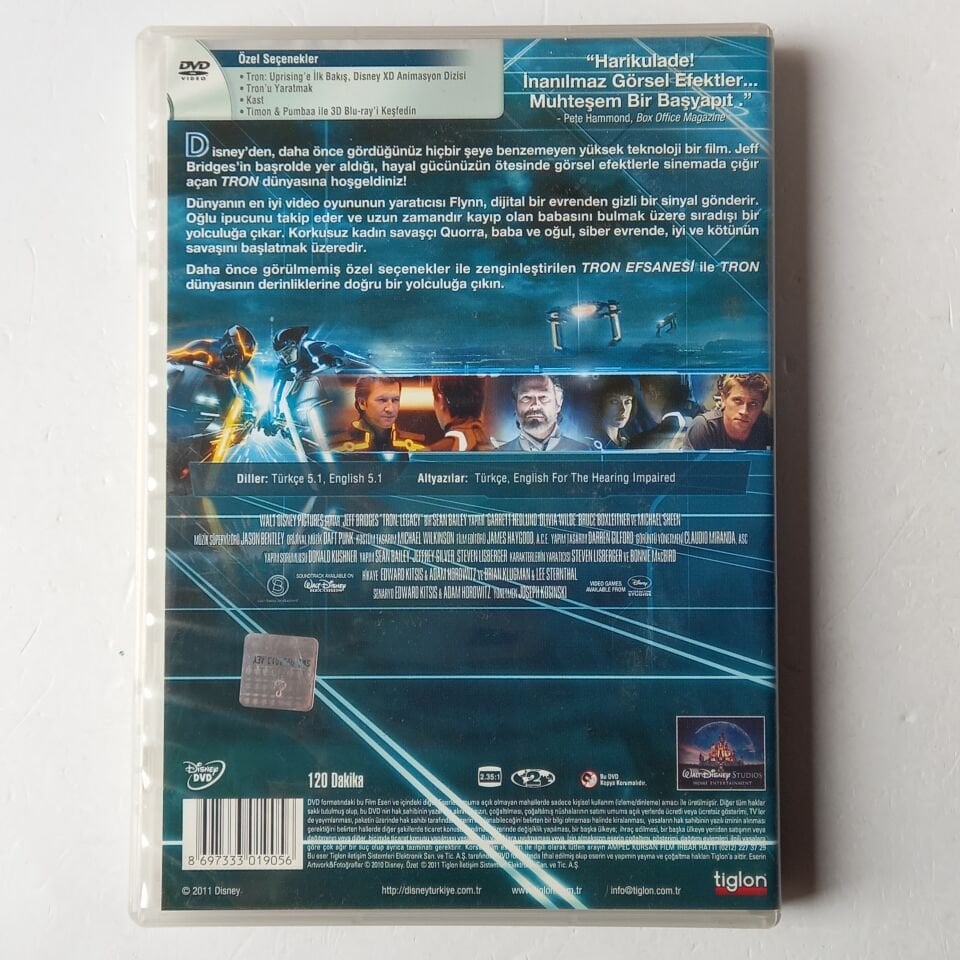 TRON EFSANESİ - DVD 2.EL