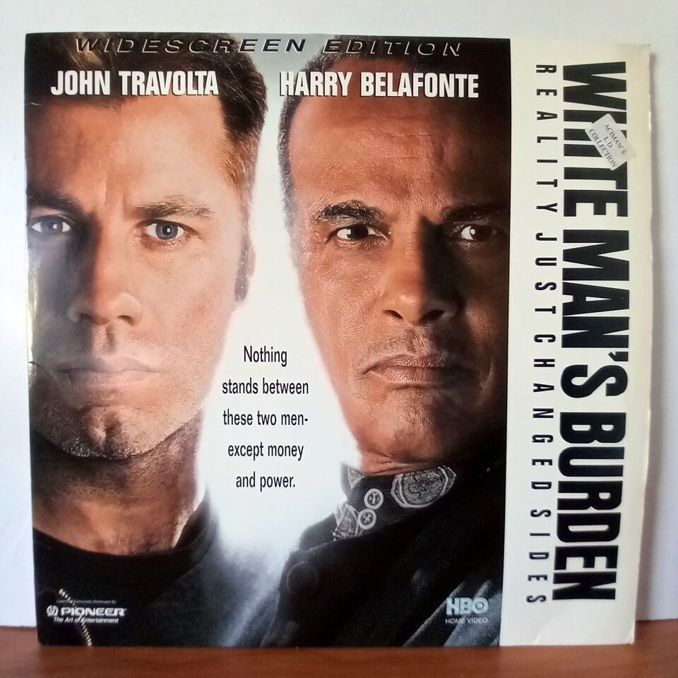 WHITE MAN'S BURDEN / JOHN TRAVOLTA, HARRY BELAFONTE (1996) - 2.EL LASERDISC