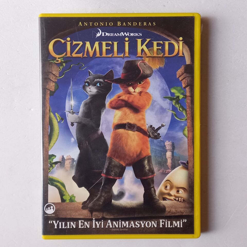 ÇİZMELİ KEDİ - ANTONIO BANDERAS - DVD 2.EL