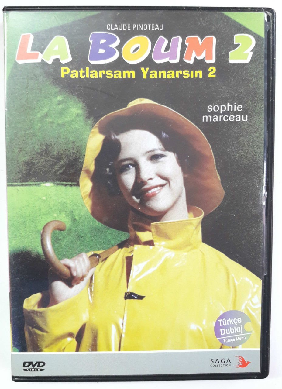 LA BOUM 2 - PATLARSAM YANARSIN 2 - SOPHIE MARCEAU - CLAUDE PINOTEAU - DVD 2.EL