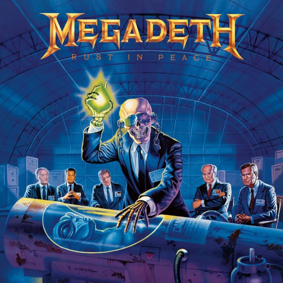 MEGADETH - RUST IN PEACE (1990) - LP 180GR 2025 EDITION SIFIR PLAK