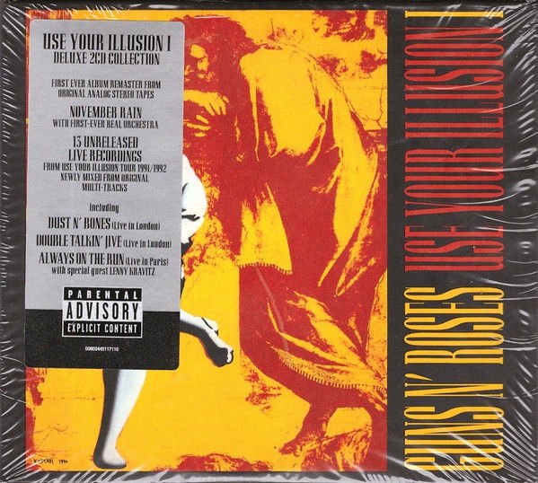 GUNS N' ROSES - USE YOUR ILLUSION I (1991) - 2CD 2022 REMASTERED REISSUE DELUXE EDITION DIGISLEEVE CD AMBALAJINDA SIFIR