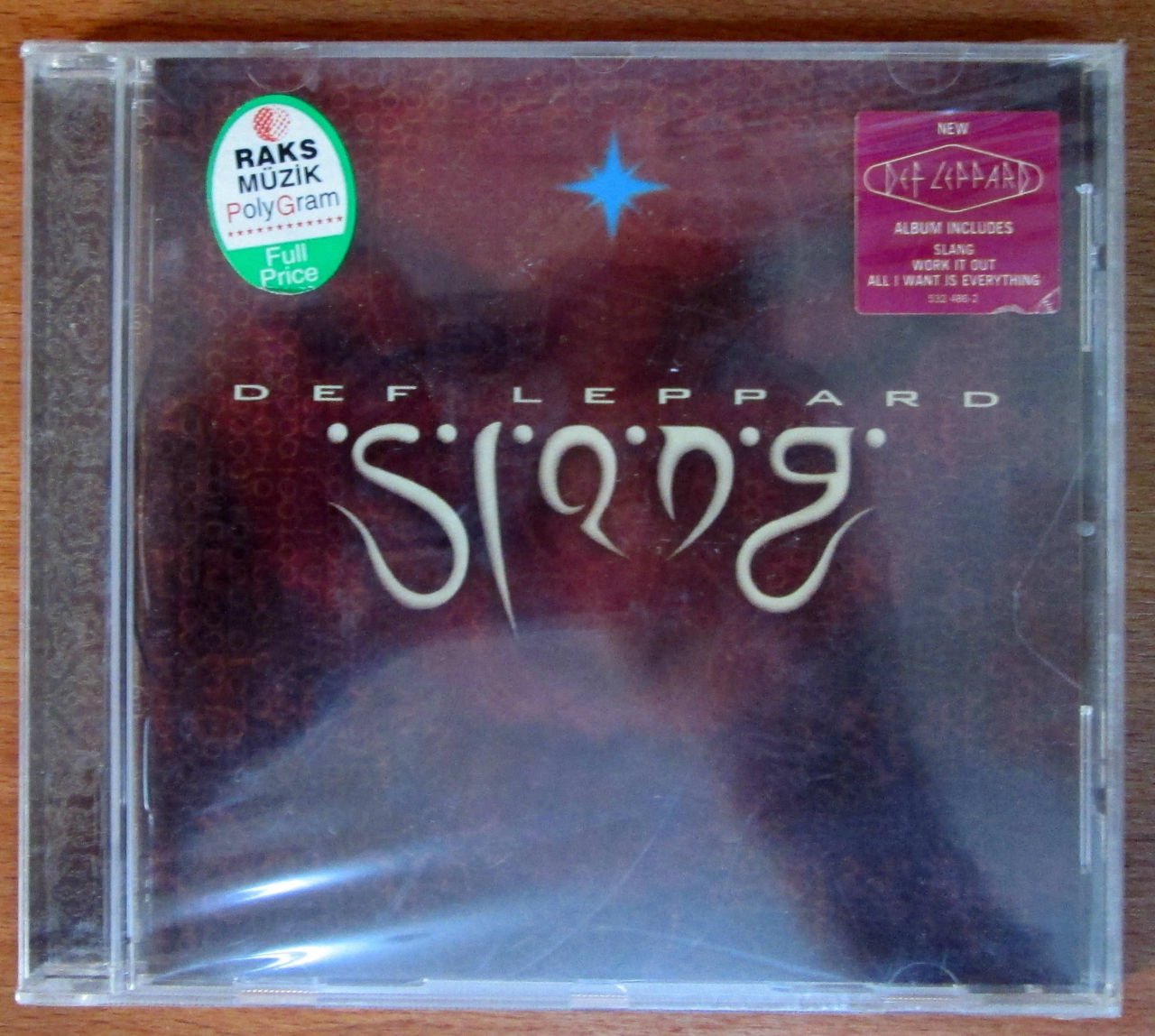 DEF LEPPARD - SLANG - CD SIFIR