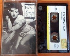 VIKTOR LAZLO - HOT & SOUL (1989) PLAKSAN CASSETTE MADE IN TURKEY ''USED'' PAPER LABEL