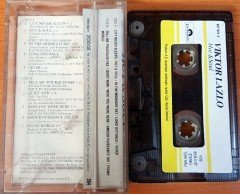 VIKTOR LAZLO - HOT & SOUL (1989) PLAKSAN CASSETTE MADE IN TURKEY ''USED'' PAPER LABEL
