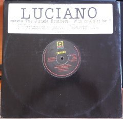 LUCIANO MEETS THE JUNGLE BROTHERS - WHO COULD IT BE? (1995) - 12'' MAXI SINGLE 2.EL PROMO COPY