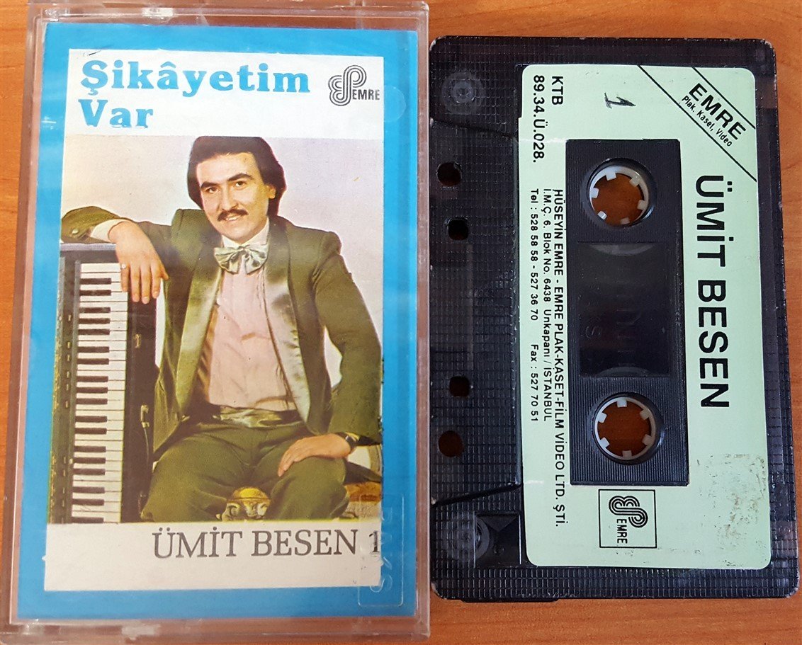 ÜMİT BESEN 1 - ŞİKAYETİM VAR KASET 2.EL