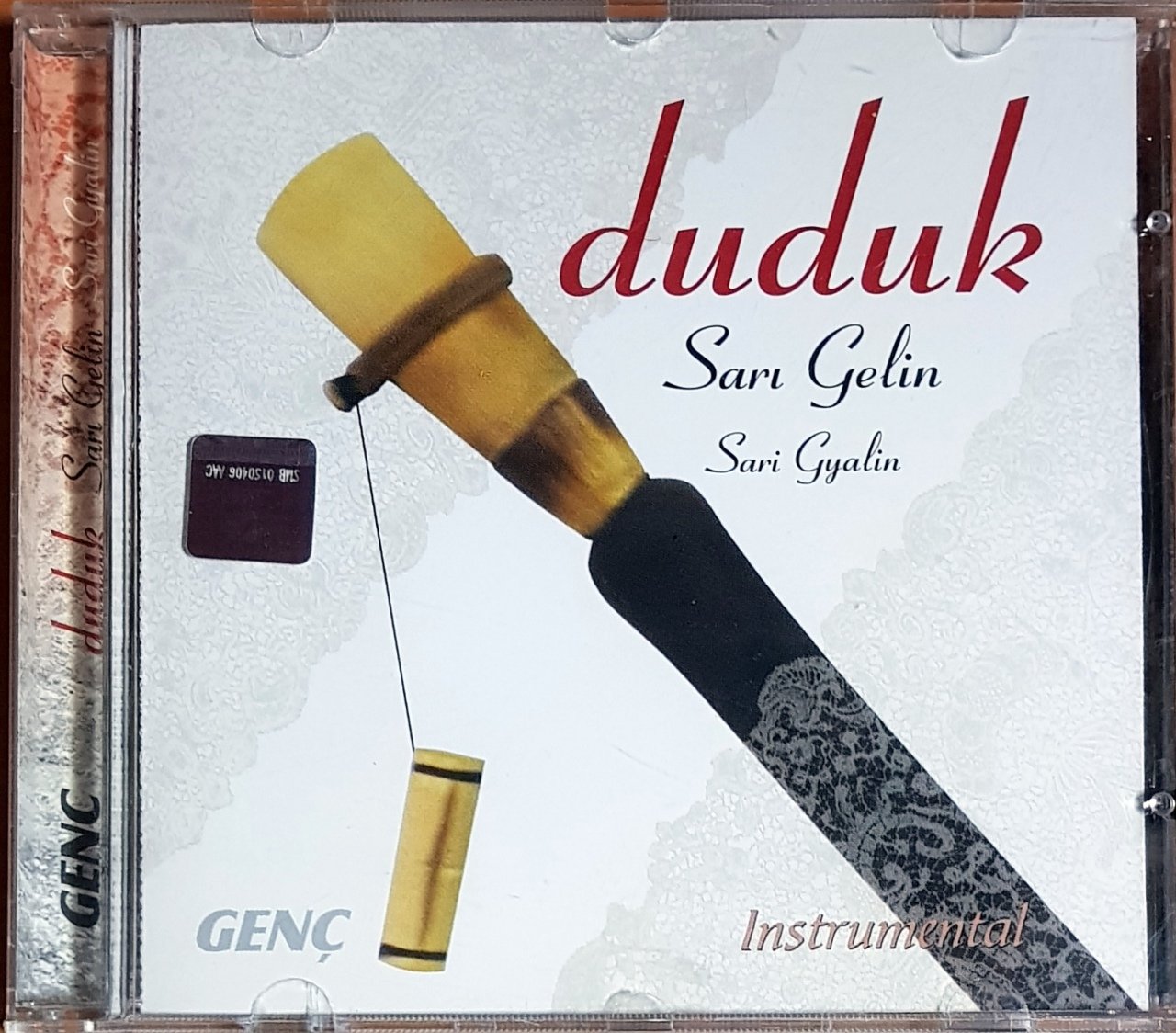 DUDUK / SARI GELİN / SARI GYALİN / INSTRUMENTAL CD 2.EL