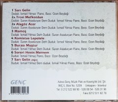 DUDUK / SARI GELİN / SARI GYALİN / INSTRUMENTAL CD 2.EL