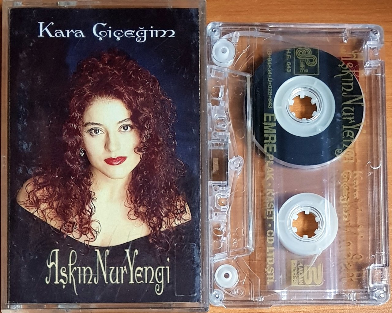 AŞKIN NUR YENGİ - KARA ÇİÇEĞİM (1994) EMRE KASET 2.EL
