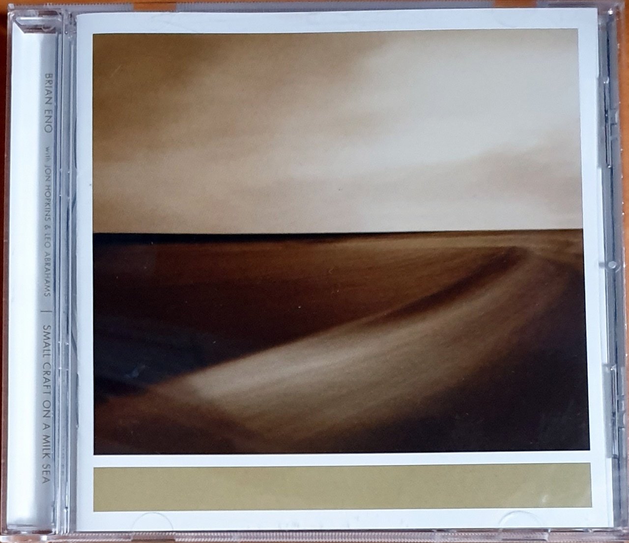BRIAN ENO WITH JON HOPKINS & LEO ABRAHAMS - SMALL CRAFT ON A MILK SEA (2010) - CD WARP RECORDS 2.EL
