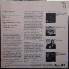 SCHUBERT: SONATA IN A MINOR, ALFRED BRENDEL - PLAK SIFIR