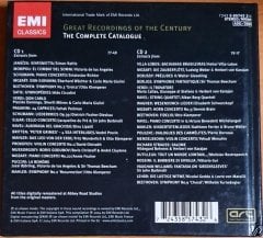 GREAT RECORDINGS OF THE CENTURY / COMPLETE CATALOGUE & TWO BONUS CDS / MOZART, SCHUMANN, MAHLER, PUCCINI, WAGNER, MENDELSSOHN (2004) - 2CD EMI CLASSICS 2.EL