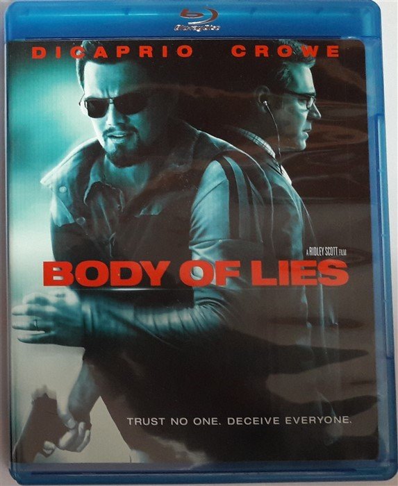 BODY OF LIES - YALANLAR ÜSTÜNE - LEONARDO DiCAPRIO - RUSSELL CROWE - RIDLEY SCOTT - BLU-RAY 2.EL TR ALTYAZI YOKTUR