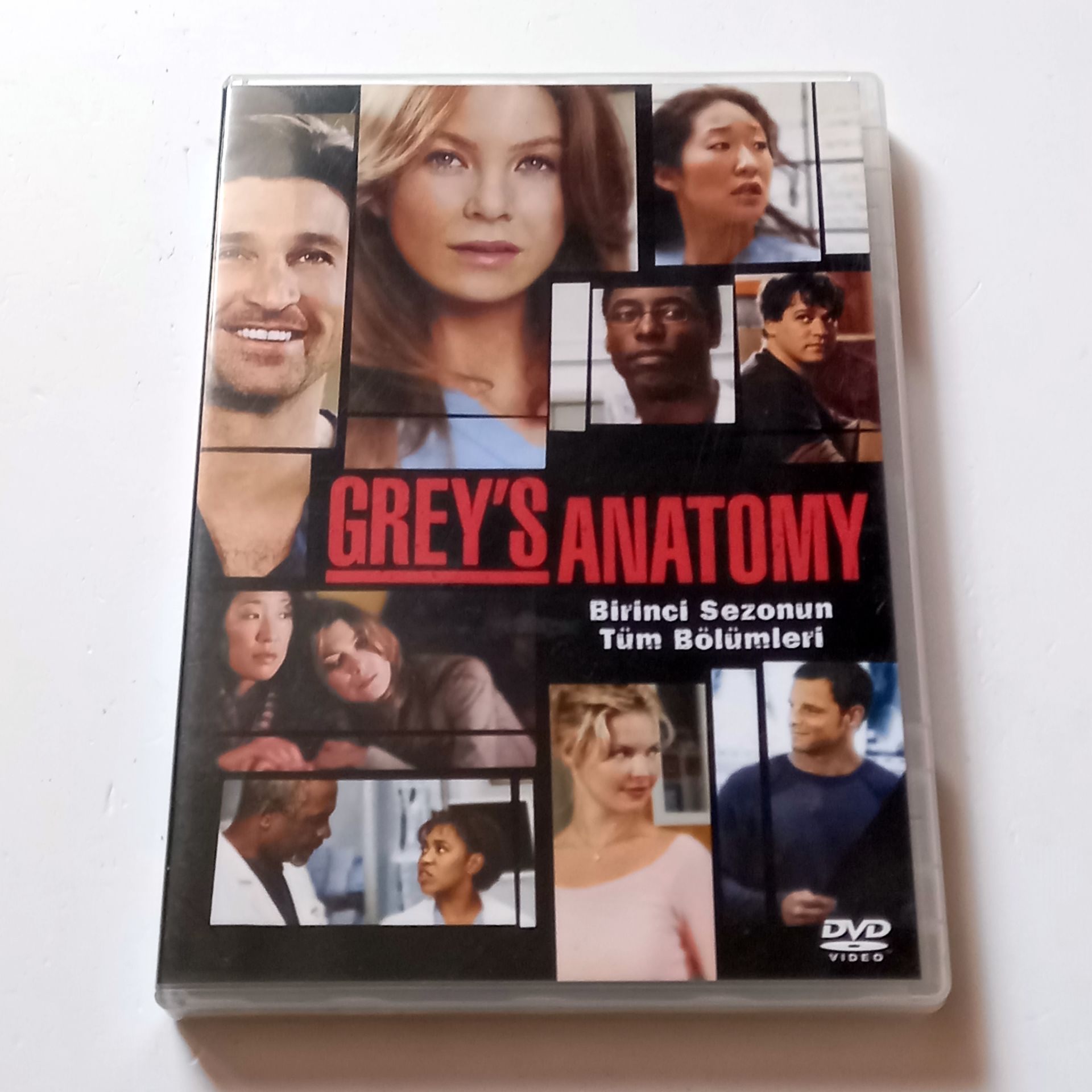 GREY\'S ANATOMY - 1. SEZONUN TÜM BÖLÜMLERİ - DVD 2 DİSK 2.EL