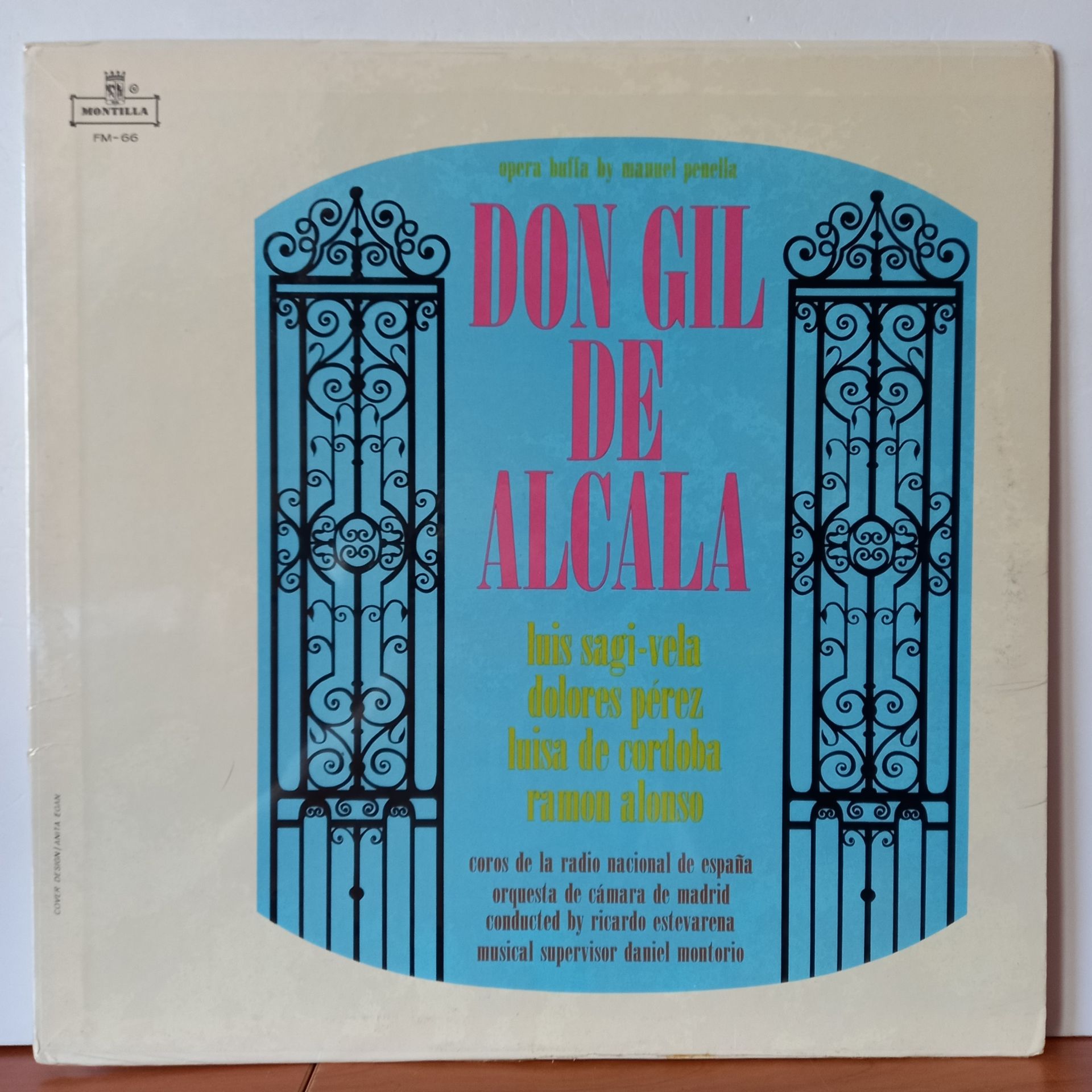 MANUEL PENELLA – DON GIL DE ALCALA - LP DÖNEM BASKI SIFIR PLAK