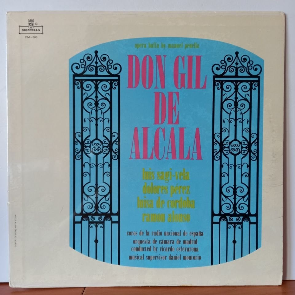 MANUEL PENELLA – DON GIL DE ALCALA - LP DÖNEM BASKI SIFIR PLAK