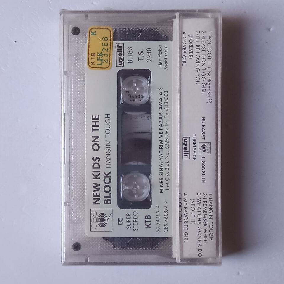 NEW KIDS ON THE BLOCK - HANGIN' TOUGH (1990) - KASET SIFIR