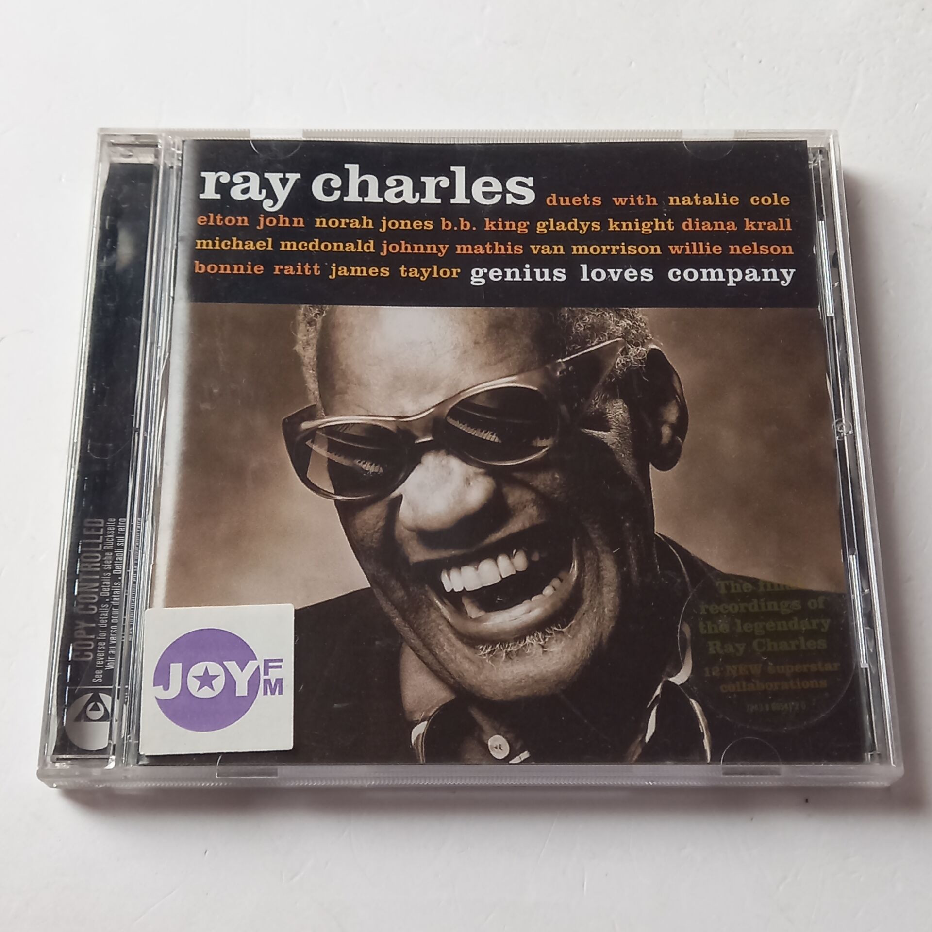 RAY CHARLES – GENIUS LOVES COMPANY (2004) - CD 2.EL
