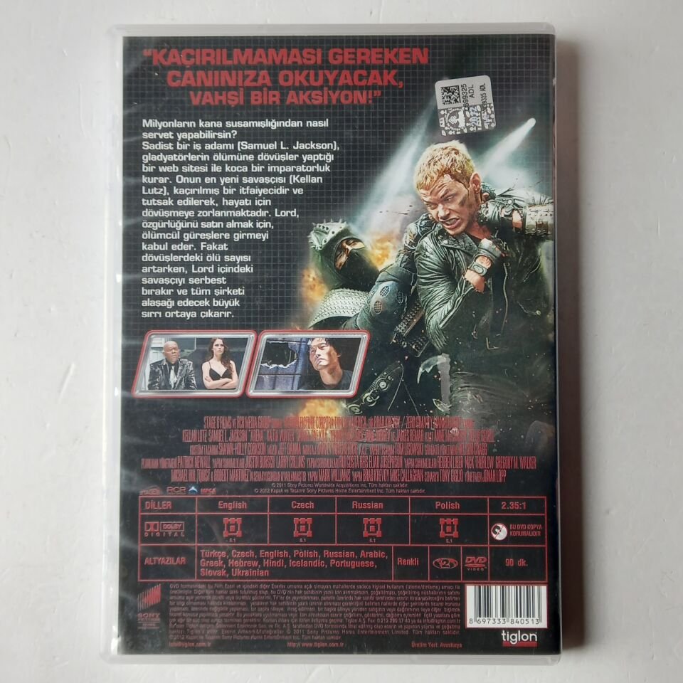 ARENA - KELLAN LUTZ, SAMUEL L. JACKSON - DVD 2.EL