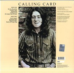 RORY GALLAGHER - CALLING CARD (1976) - LP SIFIR