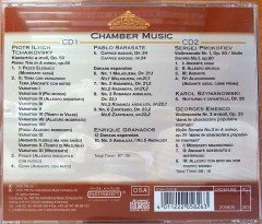 CHAMBER MUSIC / TCHAIKOVSKY SARASATE GRANADOS PROKOFIEV SYZMANOWSKI ENESCO (2002) 2CD 2.EL