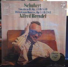 SCHUBERT: SONATA IN D, ALFRED BRENDEL - PLAK SIFIR