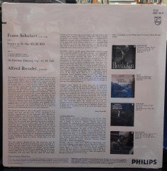 SCHUBERT: SONATA IN D, ALFRED BRENDEL - PLAK SIFIR