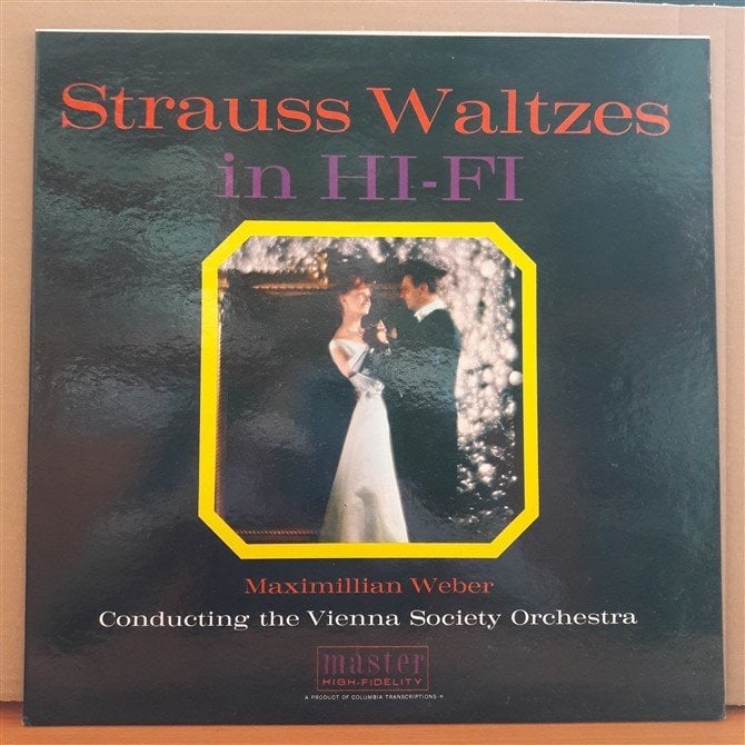 STRAUSS WALTZES IN HI-FI - MAXIMILLIAN WEBER - LP 2.EL PLAK
